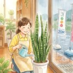 ななちゃんパソコン教室のサンスベリア