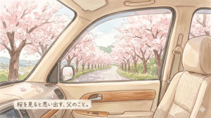 桜並木と父の思い出