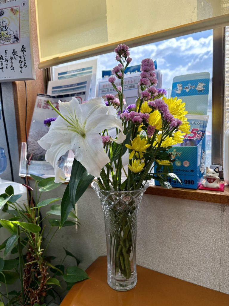 結構長持ちしてくれているお花
